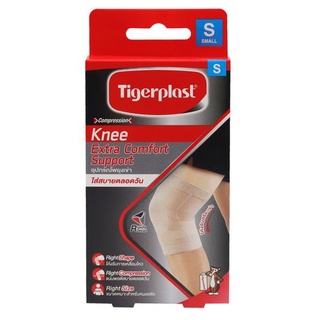 Tigerplast Knee Extra Comfort Support ไทเกอร์พล๊าส อุปกรณ์ช่วยพยุงหัวเข่า ขนาด S 18779 / M 18574 / L 18776 / XL 18775