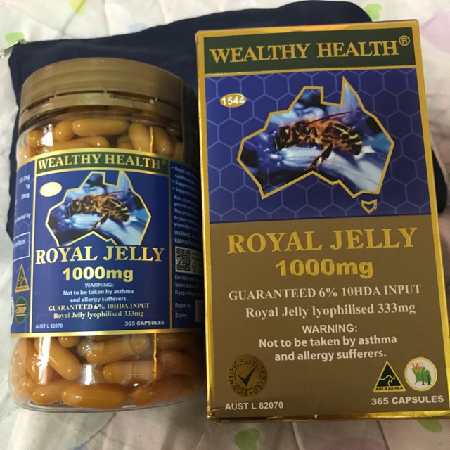 Royal jelly 1000 mg (Wealthy health)