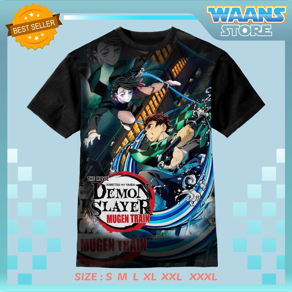 เสื้อยืดเด็ก Demon Slayer Mugen Train
