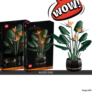 LEGO 10289: Bird of Paradise ต้นปักษาสวรรค์ เป็นสินค้าเดือนมิถุนายน 2021 ของแท้ 100% พร้อมส่ง #LEGO DAD