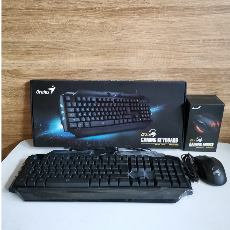 Genius Scorpion Keyboard K5 + เมาส์ Combo X1-400