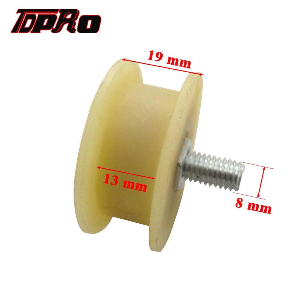 TDPRO 49cc-80cc Engines Motorized Bicycle Pulley Chain Tensioner Roller Idler for 49CC 50CC 60cc 66c