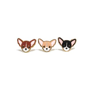 ต่างหูชิวาวา (Gubjung &amp; Friends Chihuahua earring)