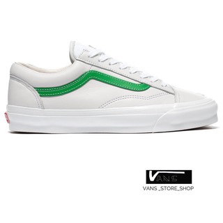 VANS STYLE 36 OG LX LEATHER GREEN TRUE WHITE SNEAKERS สินค้ามีประกันแท้