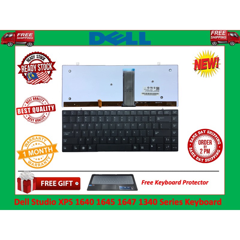 Dell Studio XPS 1640 1645 1647 1340 0N533D, 0P420D, NSK-D10 AEIM3Q00010 พร้อมคีย์บอร์ดแล็ปท็อปซีรีส์