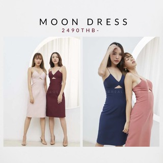 ETHEREAL MOON DRESS ชุดเดรสสั้น สายเดี่ยว