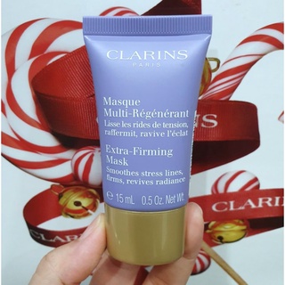 มาส์กหน้าช่วยให้ผิวเรียบเนียนภายใน10นาที แท้💯%Clarins Extra-Firming Mask 15ml. มีฉลากไทย