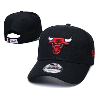 หมวกเบสบอล ลาย NBA Chicago Bulls MLB H1 คุณภาพดี สีดํา 2022