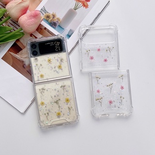 เคสแข็ง อีพ็อกซี่ กันตก สําหรับ Samsung Galaxy Z Flip 3 Z Flip3