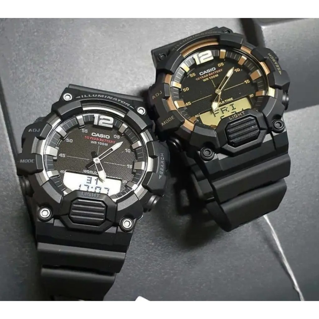 casio ของแท้ประกันศูนย์ นาฬิกาคาสิโอ ผู้ชาย รุ่น HDC-700 1A/3A/3A2/3A3/9A / SMILEYTIME ขายแต่ของแท้ ประกันศูนย์