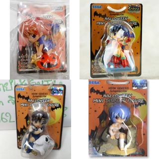 (แท้/มือ1) Evangelion Halloween Mini Display Figure