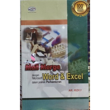 หนังสือแอปพลิเคชัน Mail Merger พร้อม Microsoft Word & Excel in Office Practice - RIZKY