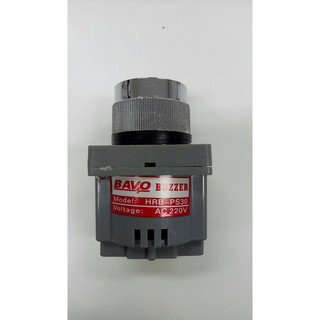 BUZZER FM3 220V. (30mm , 25mm)ออดมีเสียง , ออดนูน , ออดลอย , ออดยึดหน้าตู้