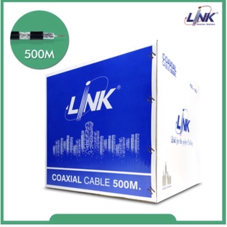 LINK CB-0106A RG 6/U Cable Black Jacket, 90% Shield ADVANCED Satellite 500m./Reel in Box.