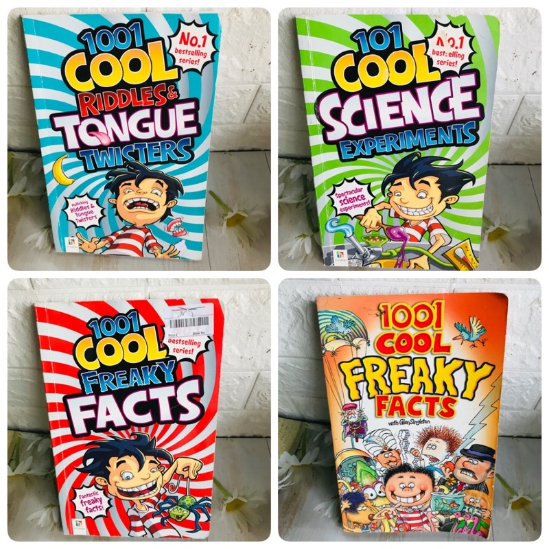 1001 cool : รวมปก หนังสือปกอ่อน (มือสอง)-aj3/1