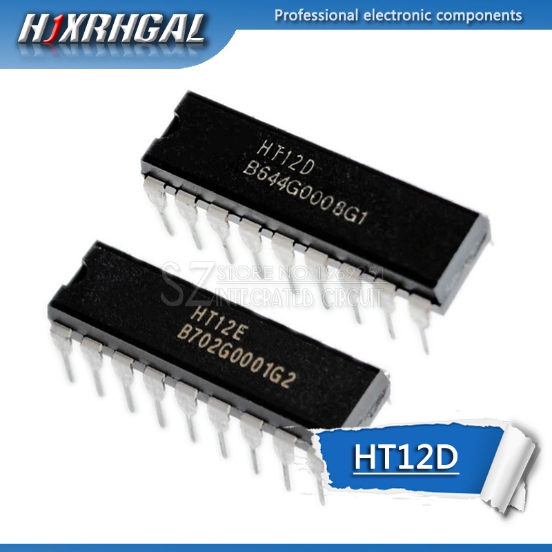 25pair 25PCS HT12D และ 25PCS HT12E DIP20 . Ht-12d+ht-12e ใหม่ของแท้ HJXRHGAL