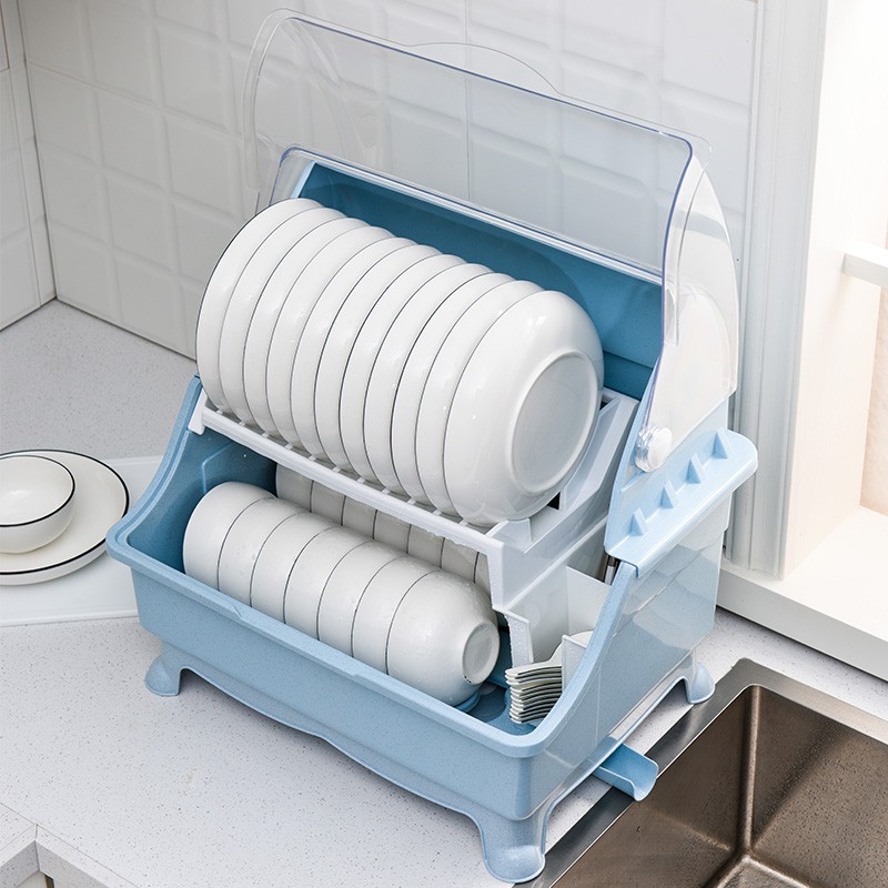 The kitchen to put chopsticks boxes heavy home dishes rack shelf drop ...