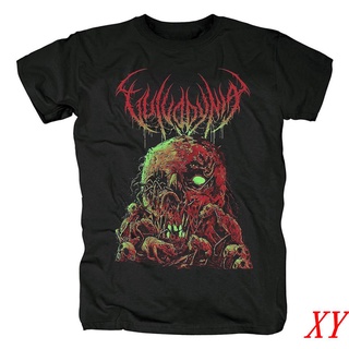 เสื้อยืดแขนสั้น ผ้าฝ้าย พิมพ์ลาย Xy Vulvodynia Cruel Dead Core Brutaldeathcore สําหรับผู้ชาย