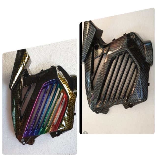 [จัดส่ง ที่รวดเร็ว  ] ฝาครอบหม้อน้ำMio125,Nouvo SX  อะไหล่แต่ง