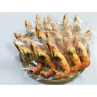พวงกุญแจกุ้งเผา bringmehug พวงกุญแจอาหาร พวงกุญแจของชำร่วย พวงกุญแจของฝาก พวงกุญแจของขวัญ