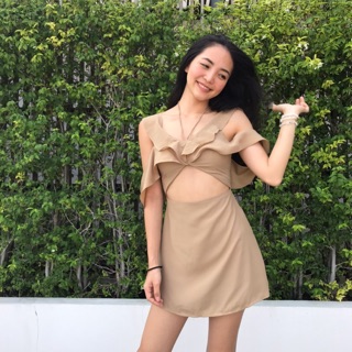 Summerxpassion019 - mini dress in beige