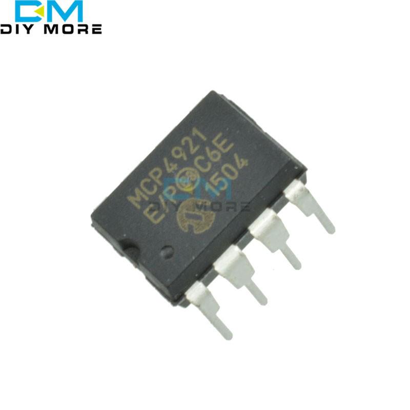 ตัวแปลงดิจิตอลอนาล็อก ic microchip dip - 8 mcp 4921 - e/p mcp 4921