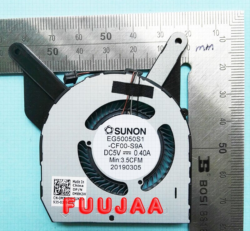 พัดลมระบายความร้อน cpu ใหม่สําหรับ Dell 0MXH2W MXH2W EG50050S1-CF00-S0A DC 5V DC28000MRS0