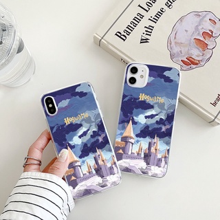 Harry Potter เคสไอโฟน Xr Xs X max iPhone 7 8 se2020 7plus 8plus 14 11promax 8พลัส เคส 13 12 11 pro max phone case นิ่ม