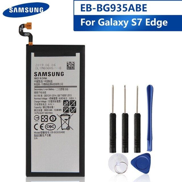 SAMSUNG แบตเตอรี่ สำหรับSamsung GALAXY S7 Edge G9350 G935FD SM-G935F EB-BG935ABA EB-BG935ABE แบตเตอร