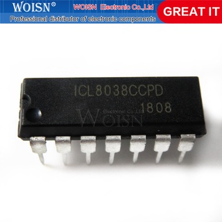 5pcs/lot ICL8038CCPD ICL8038 8038CCPD DIP-14 In Stock