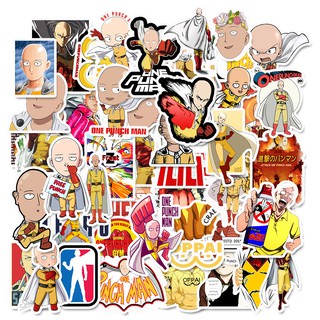 สติกเกอร์กันน้ํา ลายการ์ตูน One Punch - Man