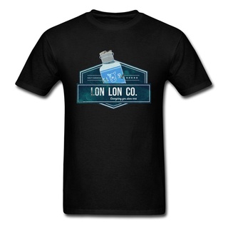 เสื้อยืด พิมพ์ลาย Lon Lon Co. สไตล์เรโทร สําหรับผู้ชาย เสื้อยืด ผ้าฝ้าย 100% พิมพ์ลาย Legend ทรงสลิมฟิต สําหรับเด็กS-5XL