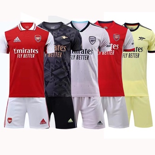 เสื้อกีฬาแขนสั้น ลายทีมชาติฟุตบอล Arsenal Home Away 3rd 2021-2022-2023 ชุดเหย้า สําหรับผู้ชาย ไซซ์ S-2XL