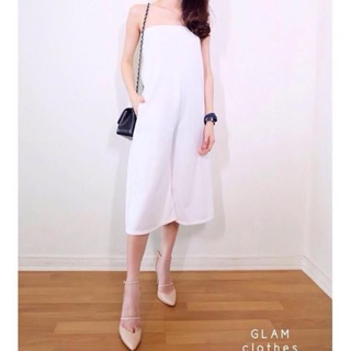 จั้มสูทเกาะอก ขา5ส่วน