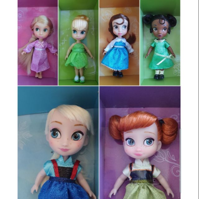 **ไม่มีกล่อง** Disney Mini animator doll เจ้าหญิง แกะจากกล่องเซ็ตแยกขายค่ะ