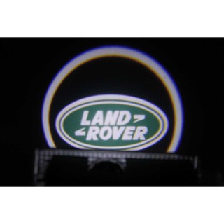 LED ประตูไฟรถยนต์แสงเลเซอร์เงาโลโก้ สำหรับ Land Rover โปรเจคเตอร์ เช็ต2ชิ้น / ติดตั้งง่าย / Courtesy door TUNING lights