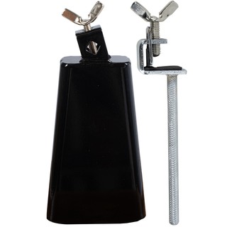 Paramount C-8 Cowbell คาวเบล เคลือบดำ ขนาดกลาง สูง 16.8 ซม. + แถมฟรีแคลมป์จับกับขอบกลองเบส