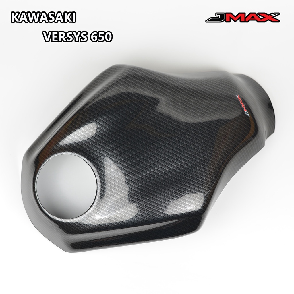 ครอบถัง ตรงรุ่น Kawasaki Versys 650 2015 -25 Full Size ลายฟิล์มคาร์บอน 6D
