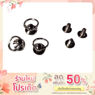 หมุดสตั๊ด Diy หมุดติดเคสโทรศัพท์มือถือ ขนาด 8 มม.