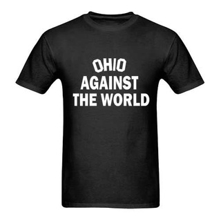 เสื้อยืดครอปเสื้อยืด พิมพ์ลาย Ohio Against The World S-5XL