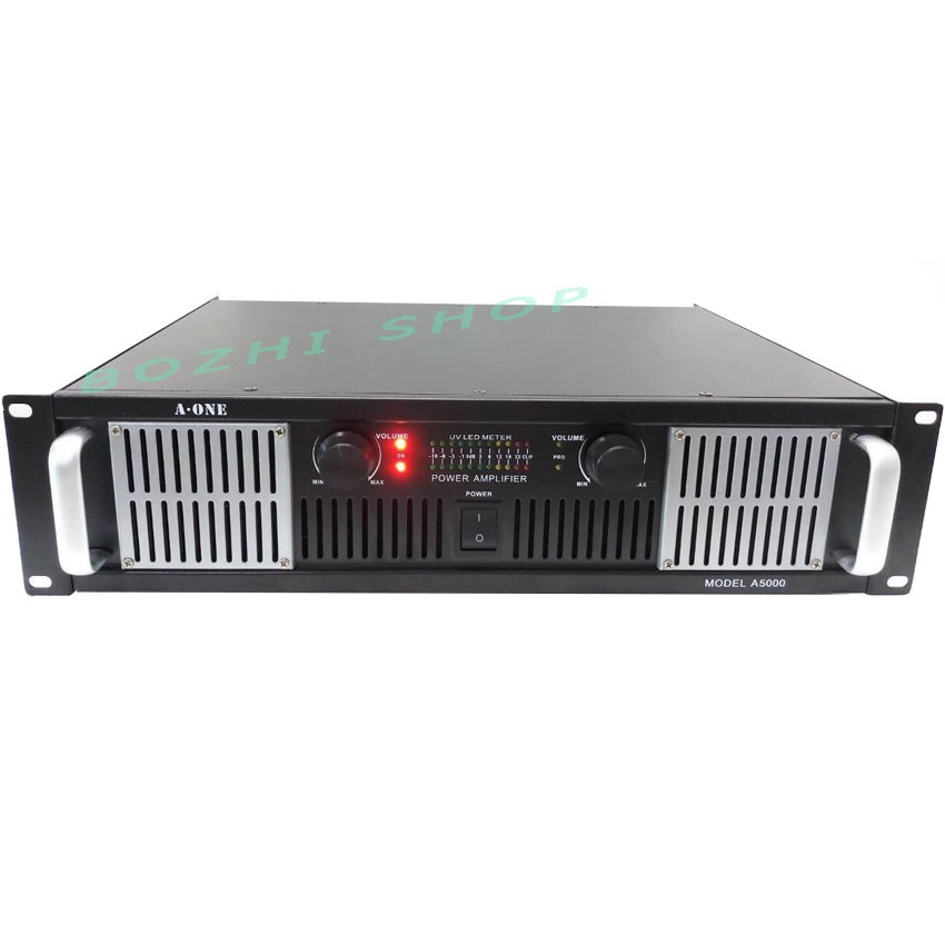 เพาเวอร์แอมป์ 200+200วัตต์RMS เครื่องขยายเสียง รุ่น A-ONE A-5000