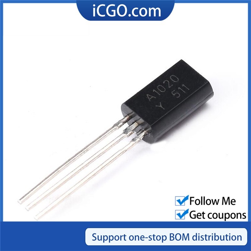 50PCS 2SA1020 2SC2655 TO92 A1020 C2655 TO92 1020 ทรานซิสเตอร์ไตรโอดใหม่