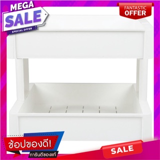 ชั้นวางอเนกประสงค์ 2 ชั้น KECH 35.5x39.5x33 ซม. ชั้นวางของในครัว PLASTIC RACK KECH IN SPACE 2-TIER 35.5X39.5X33CM