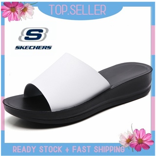 [พร้อมส่ง] *Skechers__go Walk Arch Fit รองเท้าแตะโลฟเฟอร์ ส้นแบน แบบสวม สําหรับผู้หญิง ผู้ชาย