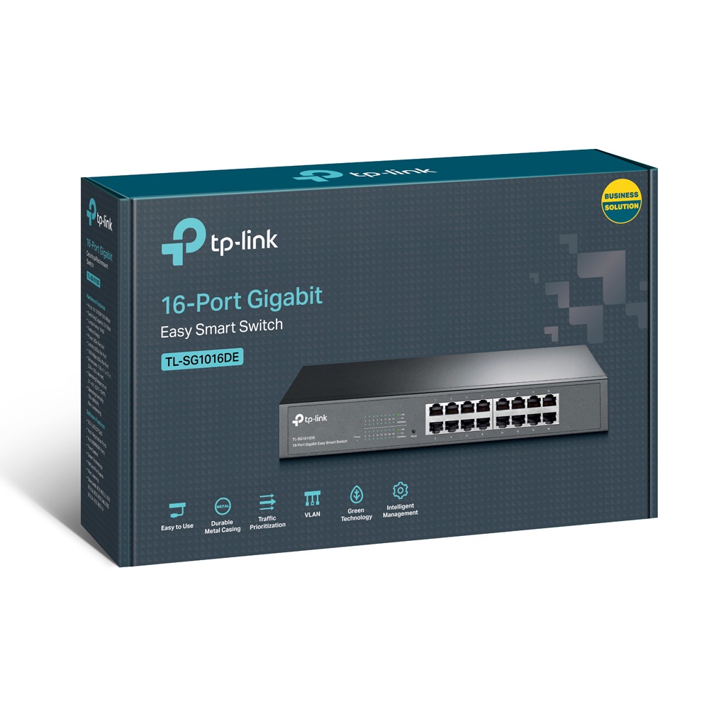 TP-LINK 24/16 PORT GIGABIT EASY SMART SWITCH TL-SG1016DE / TL-SG1024DE