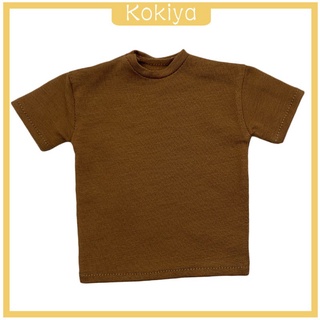 [Kokiya] เสื้อยืดแขนยาวสีเขียว 1/6 Scale สําหรับ 12\ ของเล่นเด็ก