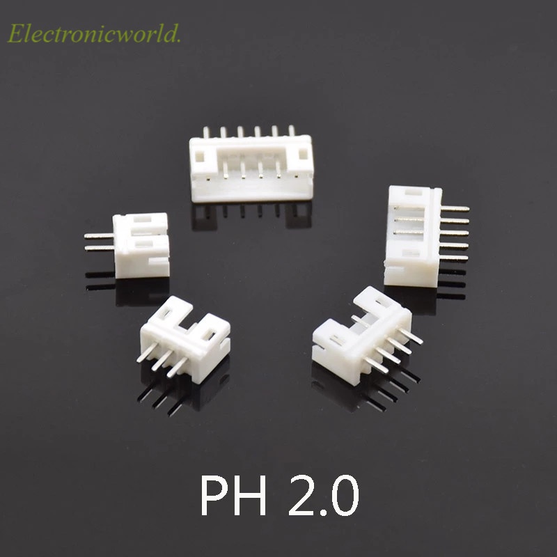 Jst PH 2.0 2P 3 4 5 6 7 8 9P 12 pin Header 2.0mm male อุปกรณ์เชื่อมต่อ PH2.0 2มม. เชื่อมต่อ PH-A 100