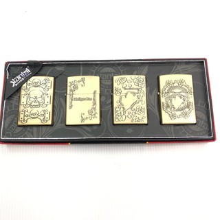 ไฟแช็คน้ำมันสไตล์ซิปโป้ Zippo เซ็ตละ 4 ชิ้น No4