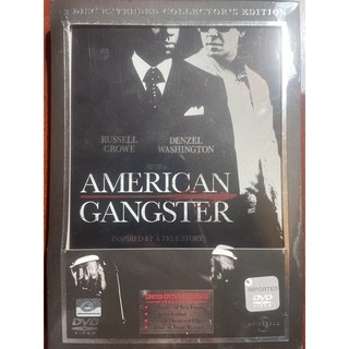 American Gangster (DVD 2 Disc Extended Edition, 2007)/โคตรคนตัดคมมาเฟีย (ดีวีดีกล่องเหล็ก)