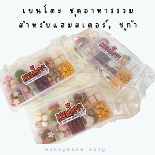 Ham Ham Bakery ขนมหนูแฮมสเตอร์  ขนมชูการ์ เม่นแคระ - เบนโตะ เซ็ตขนม 10 อย่าง